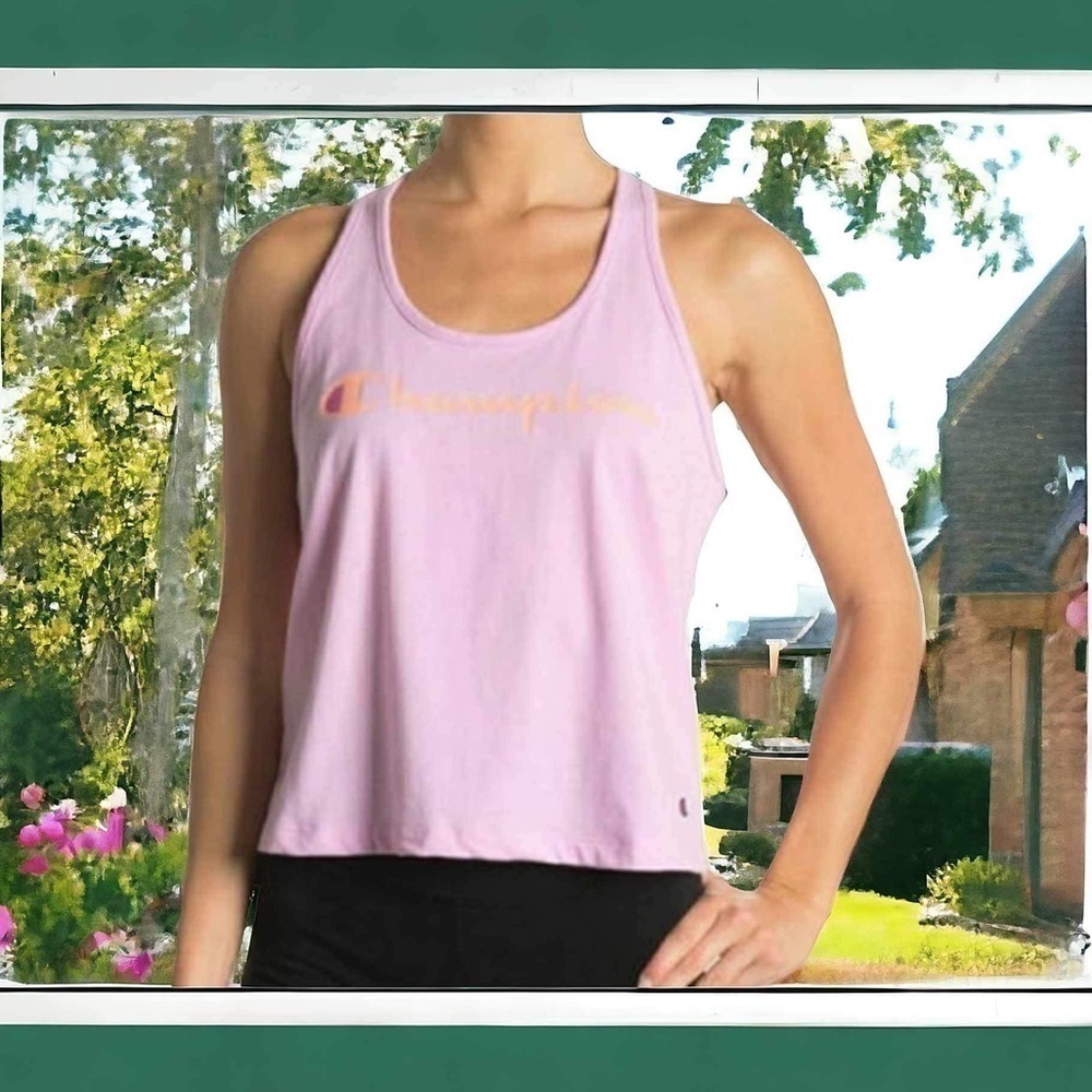 NWT Champion Large Racerback Tank Ice Cake Sleeveless L